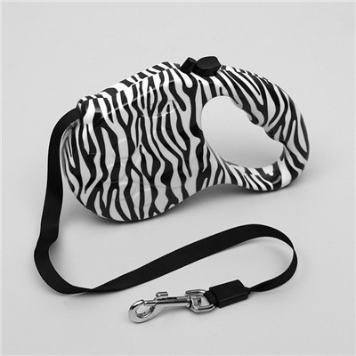 Рулетка «Лапа», 5 м, до 35 кг, принт зебра