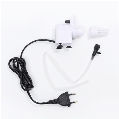 Помпа аквариумная JINGYE JY-1100, 400 л/ч, 4 Вт, высота подъема воды 0.4 м