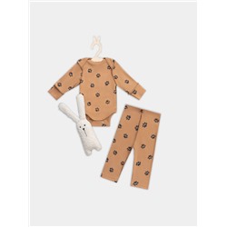 КОМПЛЕКТ ДЕТСКИЙ (БОДИ, ПОЛЗУНКИ) 89406-1