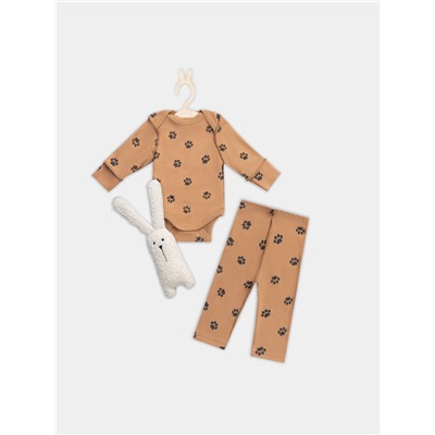 КОМПЛЕКТ ДЕТСКИЙ (БОДИ, ПОЛЗУНКИ) 89406-1