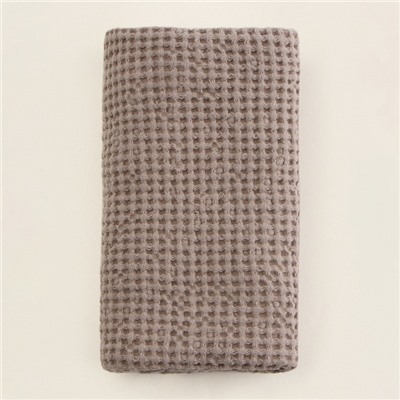 Полотенце вафельное SL HOME: Linen «Саббиа», 40×70 см, бежевое