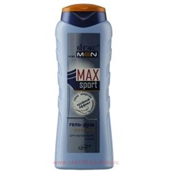 Витэкс Гель-душ для мытья волос и тела For men MAXsport 400 мл
