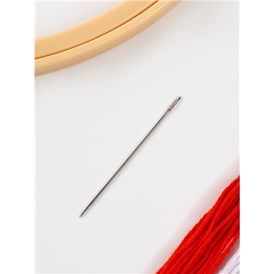 Вышивка гладью на пяльцах «Лесные истории», 20×20 см