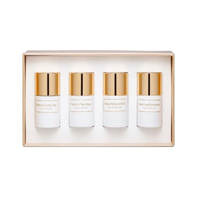 HAUTE FRAGRANCE COMPANY set WEAR LOVE+PARTY ON THE MOON+DIAMOND IN THE SKY+BEAUTIFUL edp (w) 4*15ml