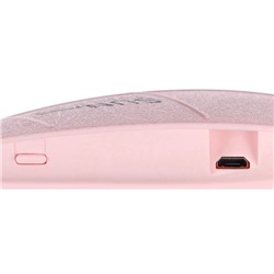 УЦЕНКА Лампа для маникюра LUF-09, UV/LED, 6 Вт, 6 диодов, розовая