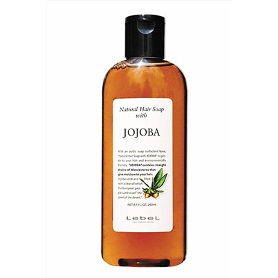 Lebel Шампунь натуральный увлажняющий / Natural Hair Soap Jojoba, 240 мл KRISTALLER, 1126364
