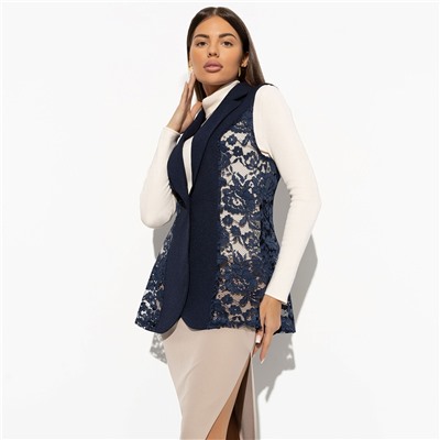 Жилет комбинированное с кружевом, Модное исключение (new)