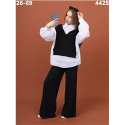 Джемпер 4425 чёрный