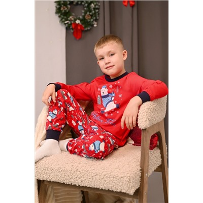 Детская новогодняя пижама Happyfox