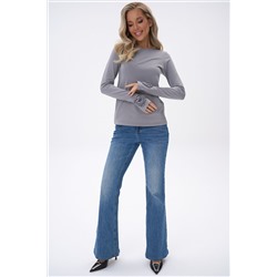 Лонгслив Эми (серый)