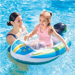Лодка Pool Cruisers, от 3-6 лет, цвета МИКС, 59380NP INTEX
