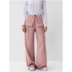 Брюки женские карго MINAKU: Casual Collection, бежевые, размер 48