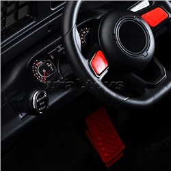 Электромобиль детский "Городской внедорожник" (цвет черный)