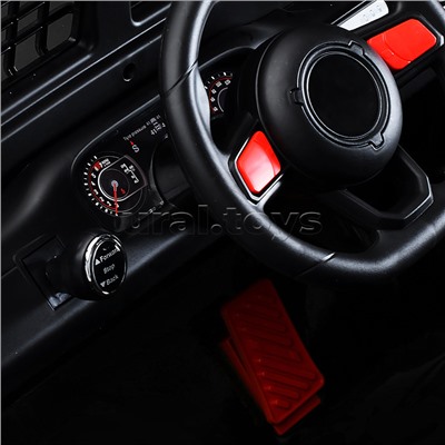 Электромобиль детский "Городской внедорожник" (цвет черный)