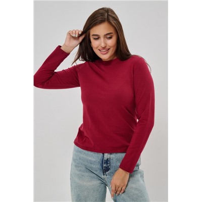 Лонгслив женский 88539 (Бордовый)