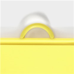 Доска разделочная с лотком Доляна «Симплекс», 43×22×2 см, МИКС