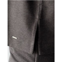 Джемпер из облегченного футера  с эластаном