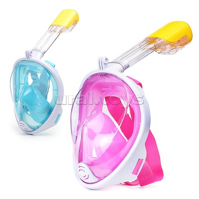 Маска для плавания и снорклинга с креплением для камеры