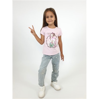 6-64-10. (Фуфайка для девочки, Лунева )