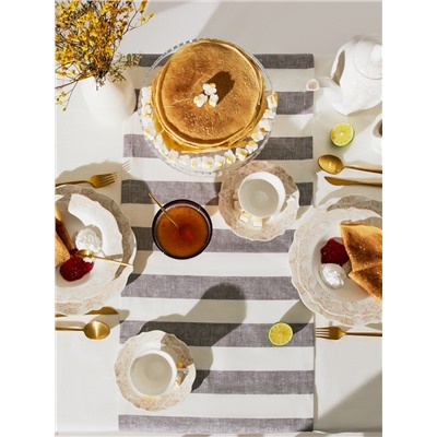 Дорожка SL HOME Strictly, 40×142±3 см, лён 100%, 260 г/м²