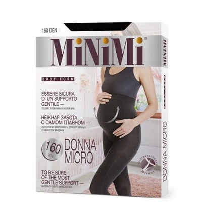Колготки для беременных, Minimi, Donna Micro 160