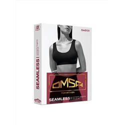 Omsa Топ OmS131 Майка "Toп" женская (кроп-топ на широких бретелях), PA