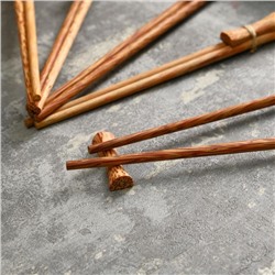 Палочки китайские «Трапеза», 5 пар, 23×7.5×1.5 см, кокос