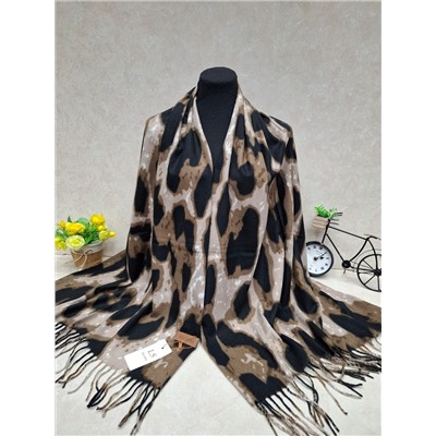 Мягкий палантин из кашемира мультицвет