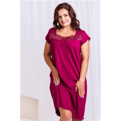 Сорочка 25721 (Вишневый)