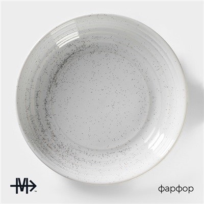 Салатник Magistro Urban, 1250 мл, d=23 см, фарфор, белый