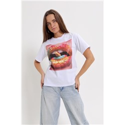 Футболка с принтом (змея) НАТАЛИ, 1131520