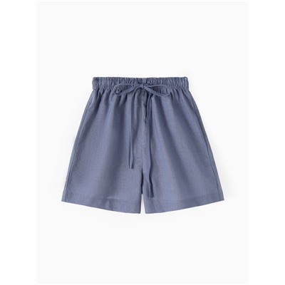 Шорты для мальчика, MINAKU, синие, рост 146 см