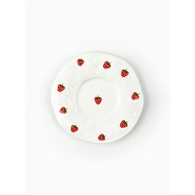 Чайная пара «Клубничка», 300 мл