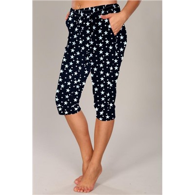 Бриджи женские 5 (Бело-синий)