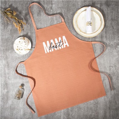 Фартук Этель «Мама» 60×70 см, 100% хлопок, репс 210 г/м²