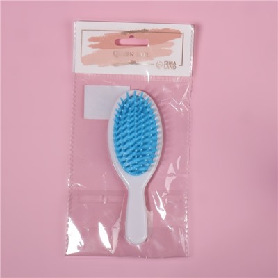 Расчёска массажная, 4.5×13(±1) см, МИКС