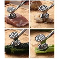 Молоток для отбивания мяса, металл хром