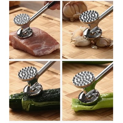 Молоток для отбивания мяса, металл хром