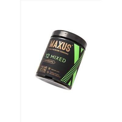Презервативы MAXUS Mixed - 12 шт.