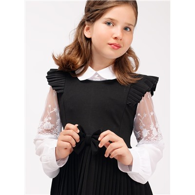 Блузка для девочки длинный рукав Соль&Перец