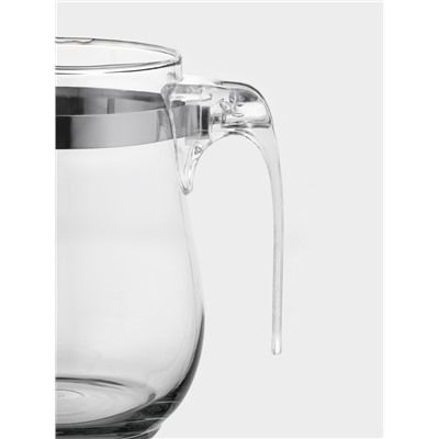 Заварочный чайник Magistro «Шейди», 500 мл, металлическое сито, стекло