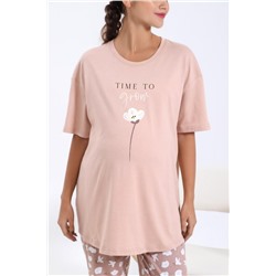 Пижама женская Хлопушек-4 (Бежевый)