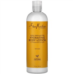 SheaMoisture, Raw Shea Butter, Hydrating Body Lotion, 13 fl oz (384 ml)