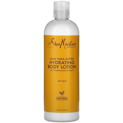 SheaMoisture, Raw Shea Butter, Hydrating Body Lotion, 13 fl oz (384 ml)