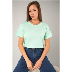 Женская базовая хлопковая футболка Happyfox