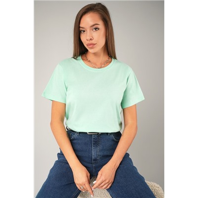 Женская базовая хлопковая футболка Happyfox