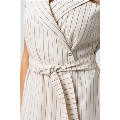 Платье на запах льняное 408MLK НАТАЛИ, 1126756