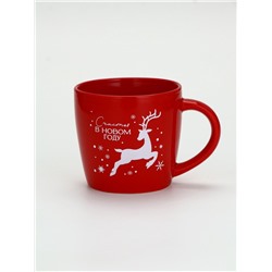УЦЕНКА Кружка керамическая новогодняя «Счастья в новом году», 370 мл