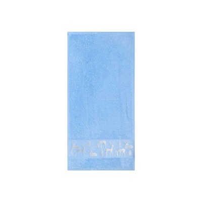 Полотенце новогоднее махровое «Этель. Олени», 30×60 см, хлопок 100%