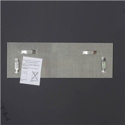 Зеркало, настенное, с пескоструйной графикой, с полкой 55х40 см